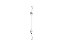 Tige Verticale inox - Gril Vertical