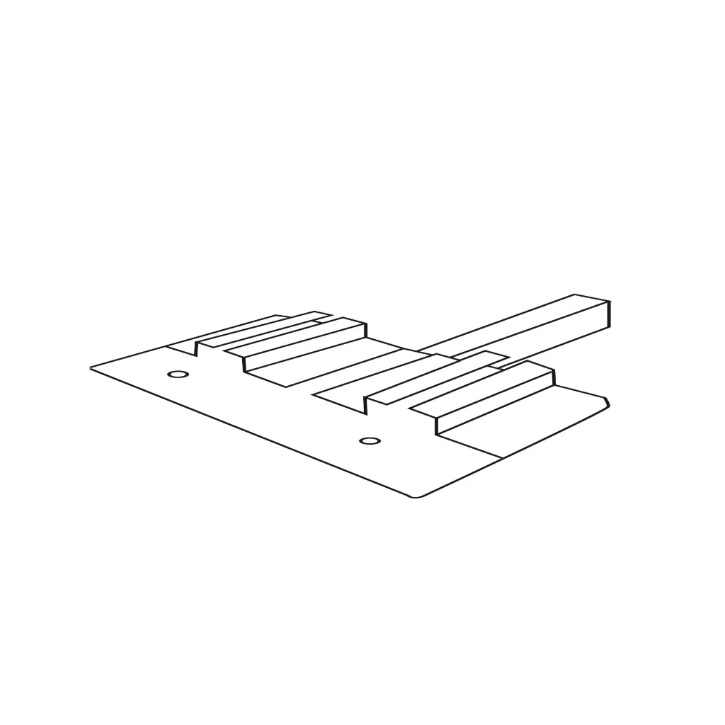 Potence 2 broches inox - Gril Vertical