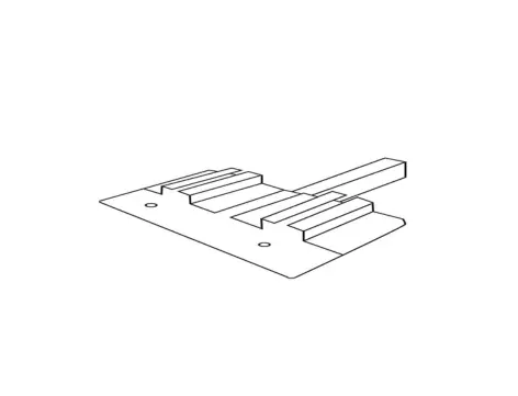Potence 2 broches inox - Gril Vertical
