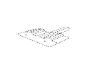 Potence 2 broches inox - Gril Vertical