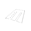 [13220] Couvercle (2 broches) inox - Gril Vertical - dessin