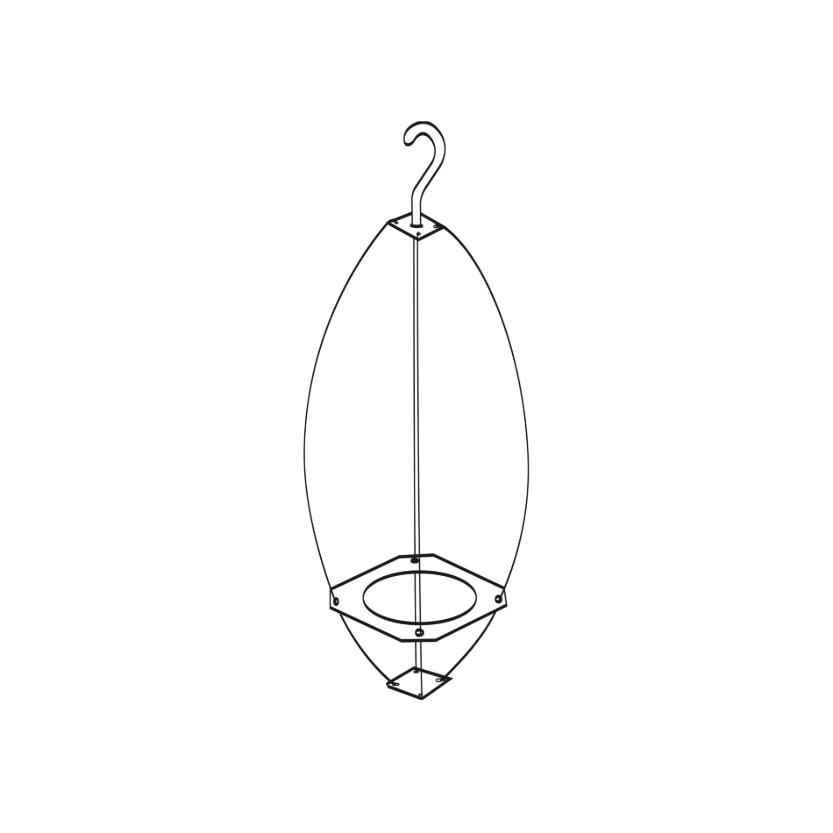 Panier à jambon inox - Gril Vertical