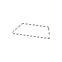 [13032] Plaque inox pour couvrir le cendrier - Gril Vertical - dessin.webp