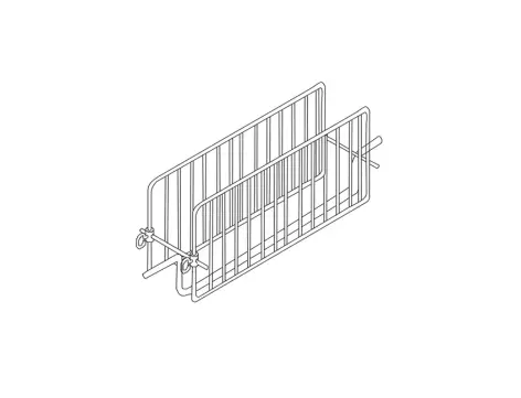[25012] Broche corbeille plate inox - Gril Weekend