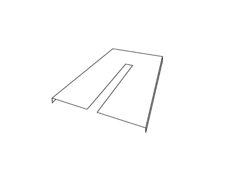 [13081] Couvercle (1 broche) - Gril Vertical