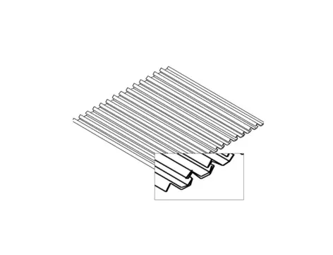 [13025] Grille à lamelle pour Gril 310