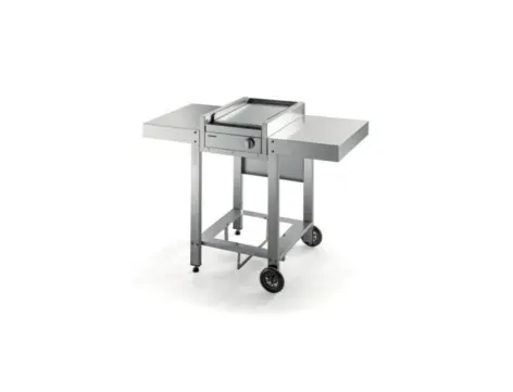 [16050] Chariot inox ouvert 30