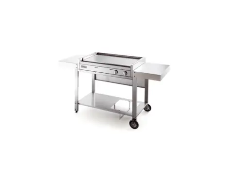[16054] Chariot inox ouvert 80